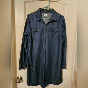 3 Dress Bundle 2 Blue Jean Dress and 1 Black dress